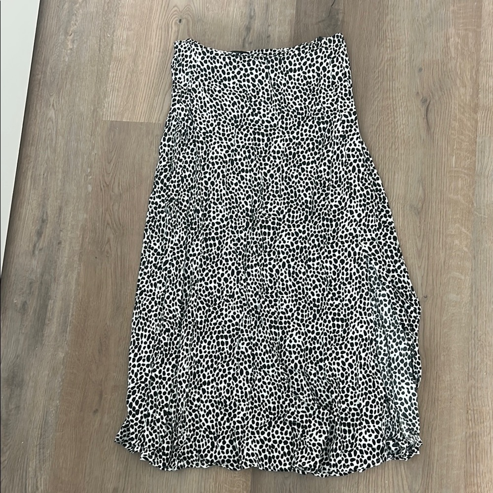 Leopard Print Women's Skirt